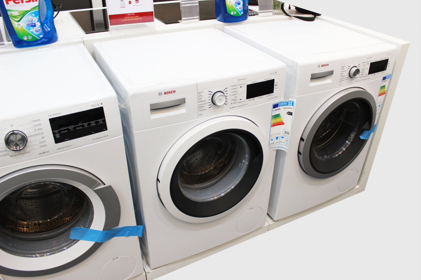  Máy giặt Bosch WAW24440PL với thiết kế sang trọng, tôn thêm vẻ đẹp cho căn nhà bạn