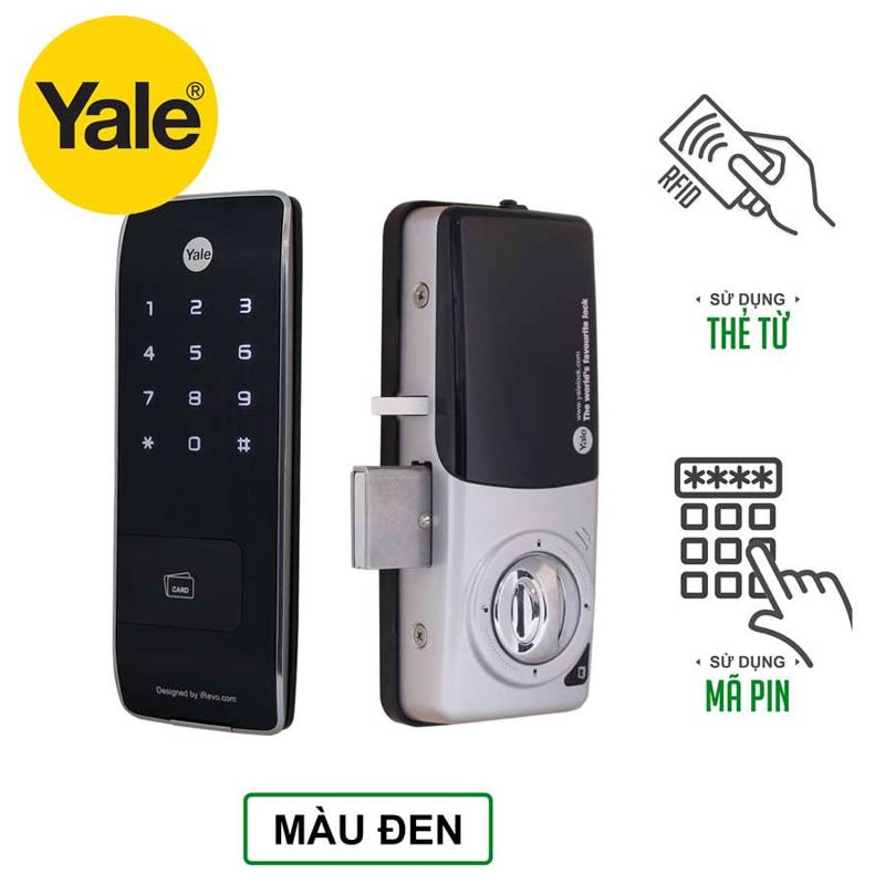 Đổi mật khẩu khóa từ Yale bằng mã pin hoặc thẻ từ