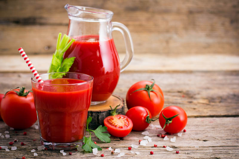 Nước ép cà chua là một nguồn dinh dưỡng phong phú