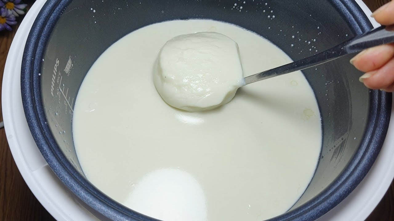 Ủ sữa chua bằng nồi cơm điện