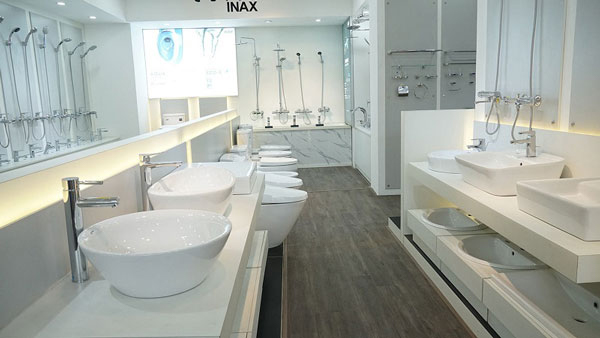 Sản phẩm thiết bị vệ sinh của hãng Inax
