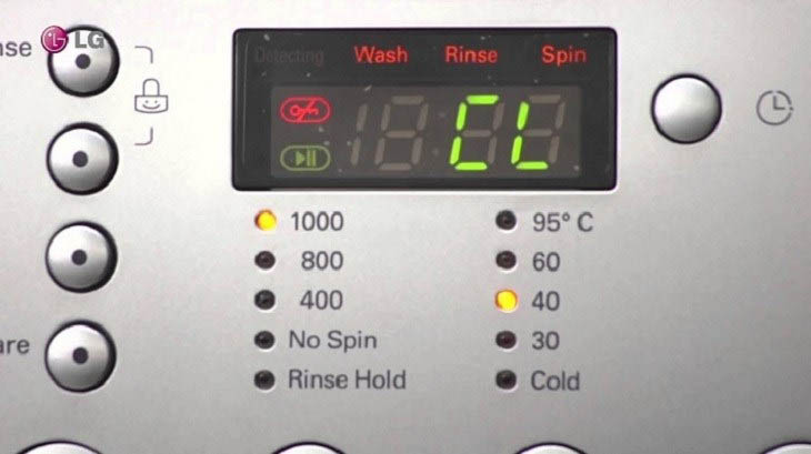 Mã lỗi CL - Child Lock được kích hoạt của máy giặt