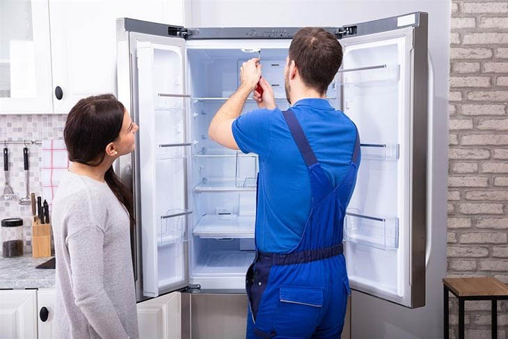 Thay sensor không đúng trị số sẽ làm block hư hỏng, tủ lạnh lạnh yếu