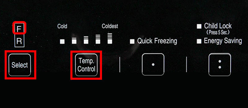 Cách điều chỉnh nhiệt độ ngăn đông