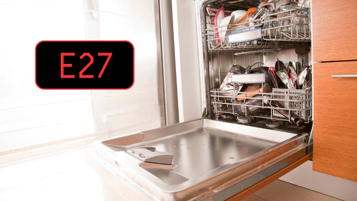 Lỗi E27 máy rửa bát Bosch: Nguyên nhân và cách xử lý