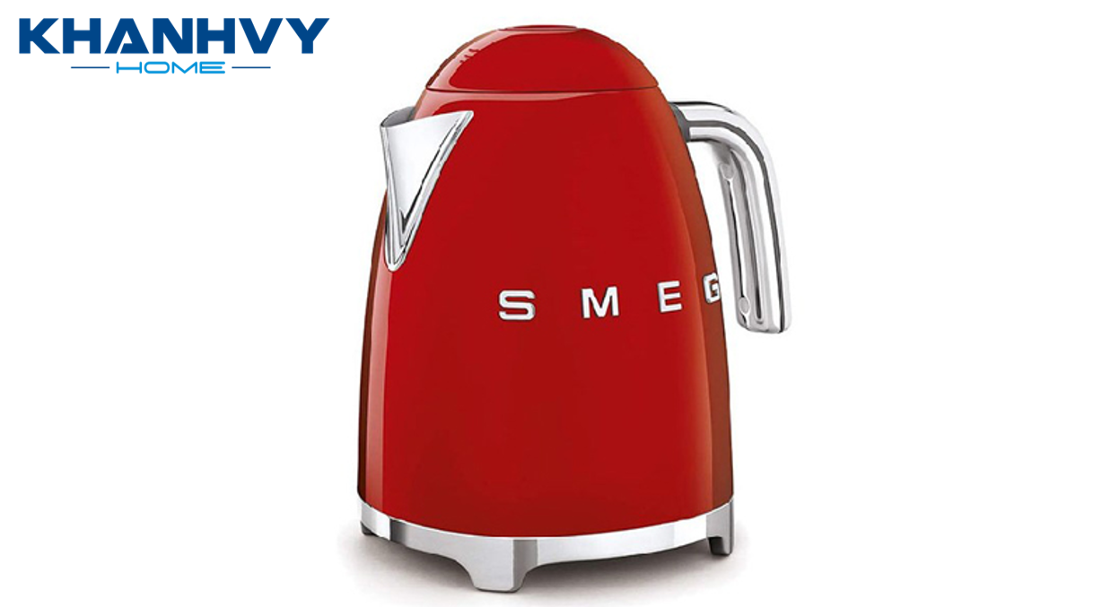 Ấm đun nước SMEG KLF03RDEU 535.43.679 là sản phẩm của thương hiệu cao cấp Smeg – Ý, với thiết kế màu đỏ nổi bật