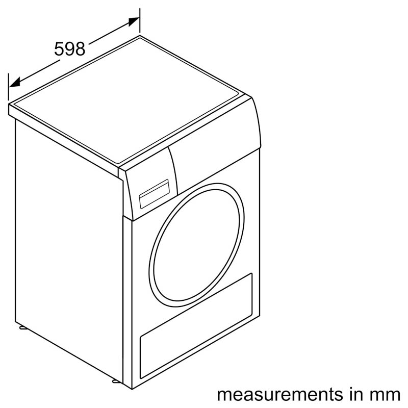Thông số Máy sấy quần áo Bosch WTB86200SG