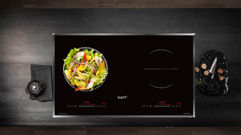 Bếp từ Kaff KF-SD300II được trang bị quạt tản nhiệt lớn