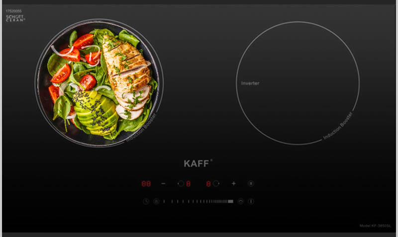 Bếp từ Kaff KF-3850SL có đầy đủ những tính năng tân tiến của một chiếc bếp từ cao cấp