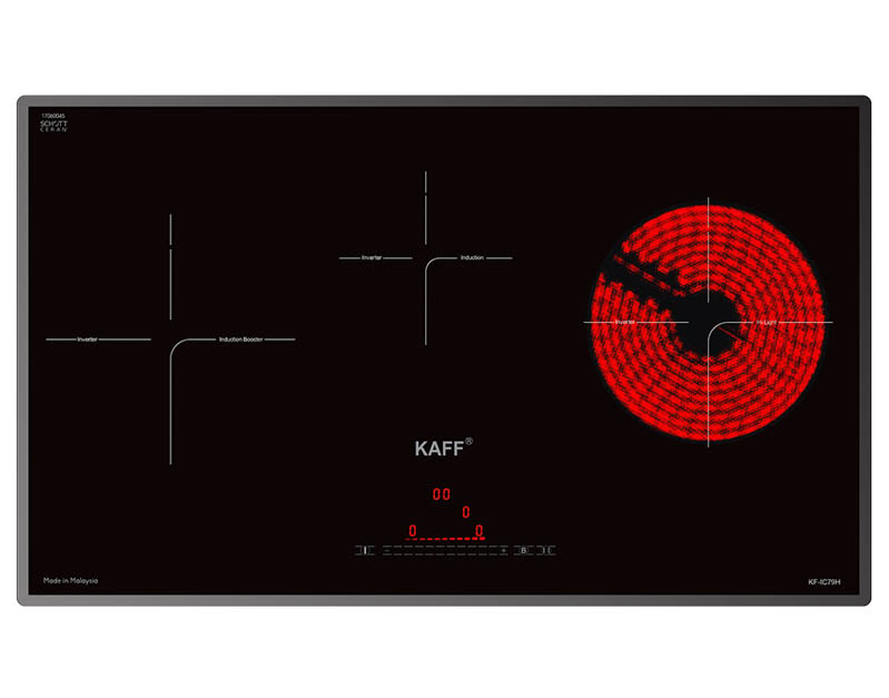 Bếp điện từ KAFF KF-IC79H có đầy đủ những tính năng tân tiến của một chiếc bếp điện từ cao cấp