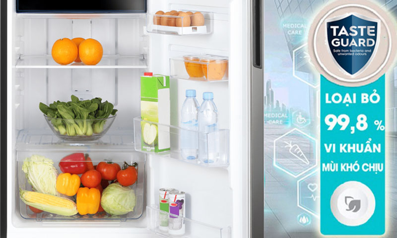 Tủ lạnh Electrolux ETB2502J-A ứng dụng công nghệ TasteGuard hiện đại