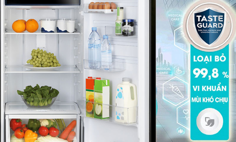 Tủ lạnh Electrolux 350L ETB3700J-A ứng dụng công nghệ TasteGuard hiện đại