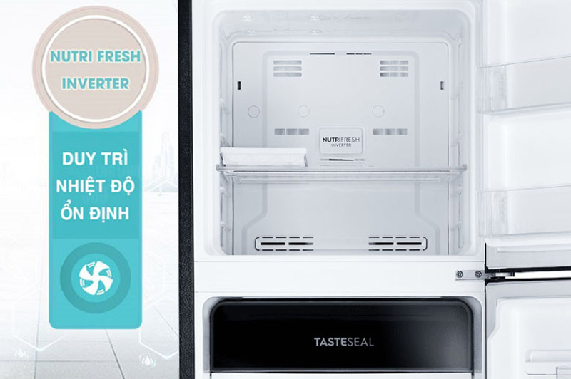 Tủ lạnh Electrolux 320L ETB3400H-H ứng dụng công nghệ NutriFresh® Inverter hiện đại