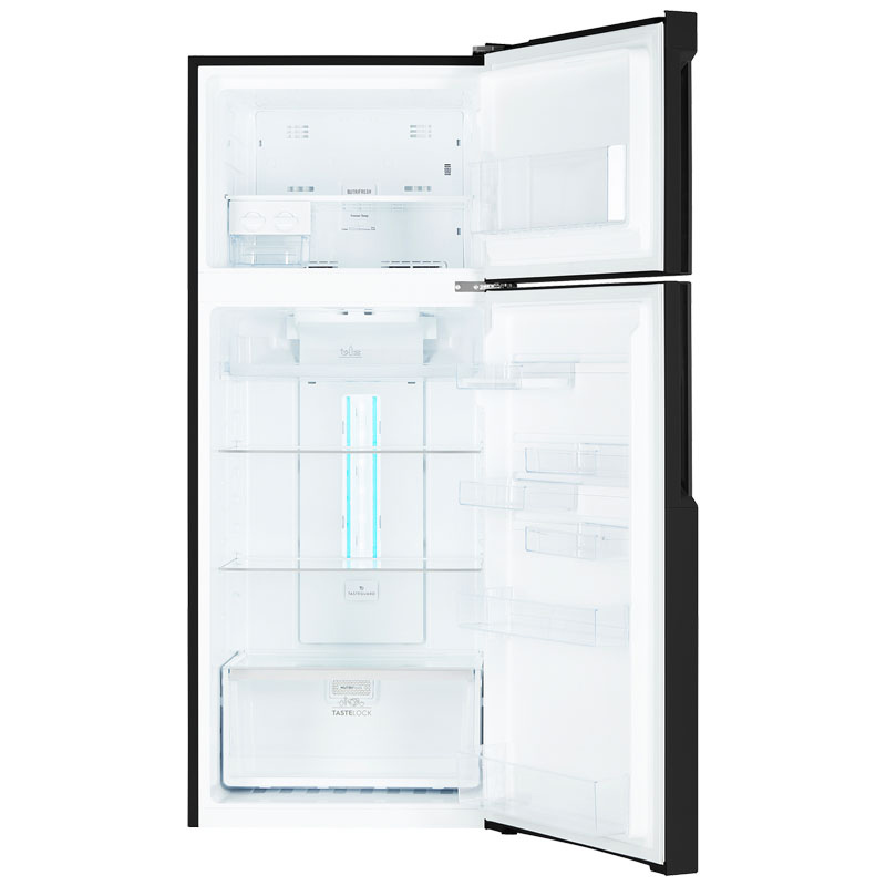 Tủ lạnh Electrolux 431L ETB4600B-H kiểu dáng 2 cửa, ngăn đá trên truyền thống, cùng với gam màu đen sang trọng
