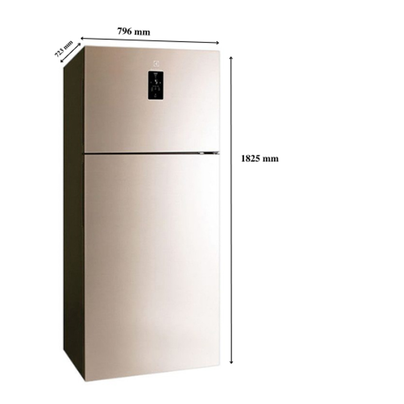 Thông số tủ lạnh Electrolux 537L ETE5720B-G
