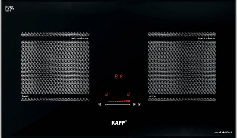 Bếp từ Kaff KF-IH201II được trang bị quạt tản nhiệt lớn