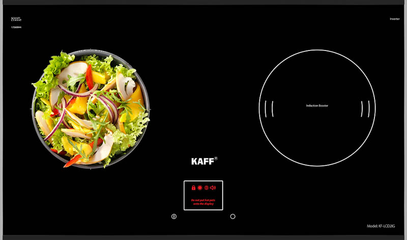 Bếp từ Kaff KF-LCD2IG có đầy đủ những tính năng tân tiến của một chiếc bếp từ cao cấp