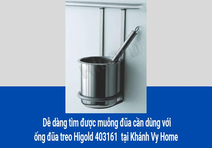 Dễ dàng tìm được muỗng đũa cần dùng với ống đũa treo Higold 403161 tại Khánh Vy Home