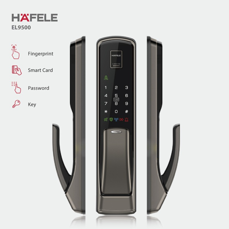 Thưởng thức vẻ đẹp của khóa vân tay Hafele, một sản phẩm cải tiến của công nghệ, đem lại sự an toàn và tiện nghi cho ngôi nhà của bạn. Điều này làm cho khóa này trở thành một lựa chọn thông minh cho các gia đình quan tâm đến sự an toàn và chất lượng.