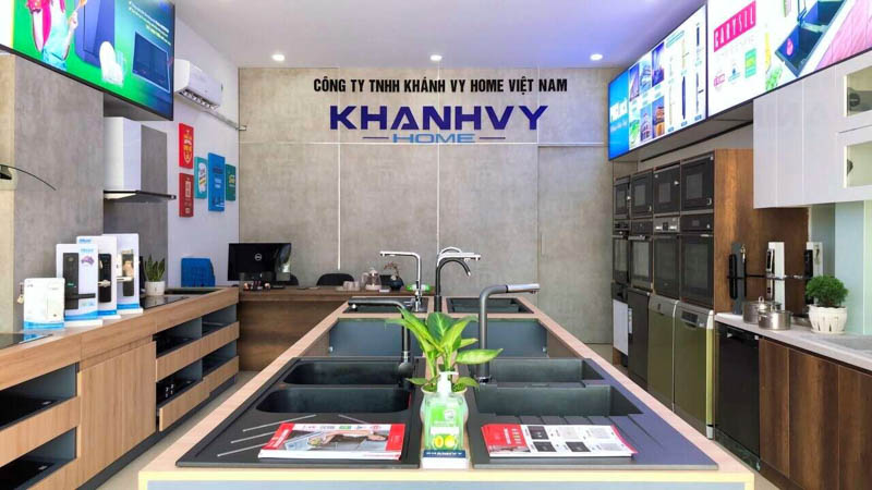 Khánh Vy Home cung cấp nhiều loại thiết bị nhà bếp