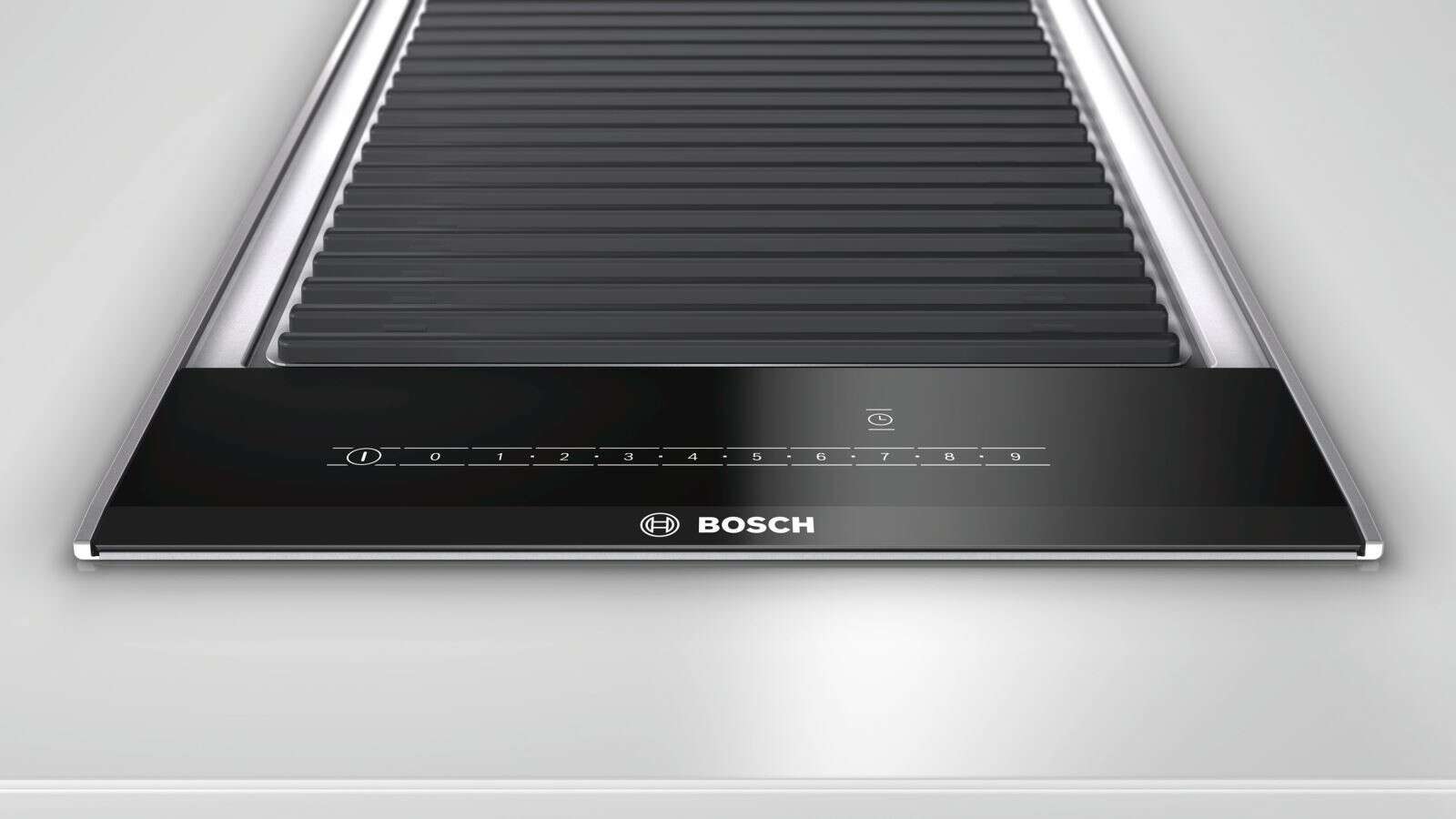 Mặt kính cao cấp của bếp nướng domino Bosch PKU375FB1E