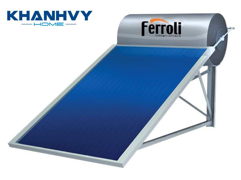 Bình năng lượng mặt trời Ferroli với thiết kế hiện đại, tiện dụng, tiết kiệm năng lượng tối đa