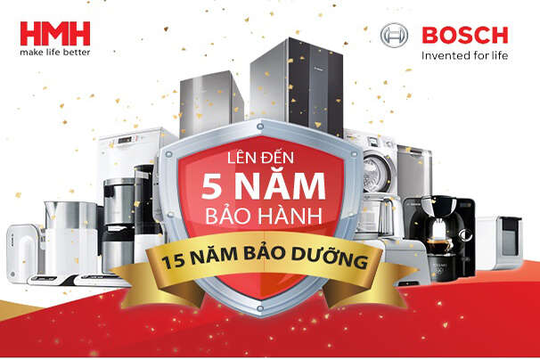 Chính sách bảo hành Bosch và các sản phẩm do HMH Việt Nam phân phối