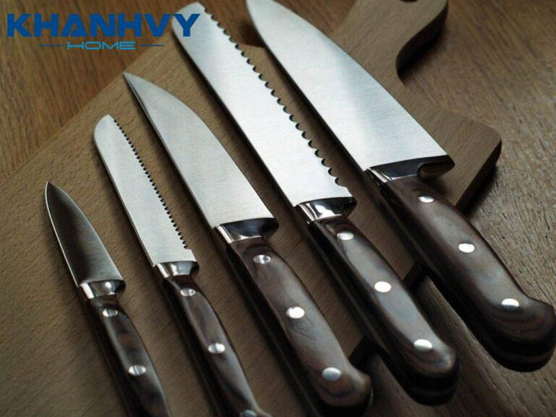 Những loại dao không thể thiếu khi làm bếp