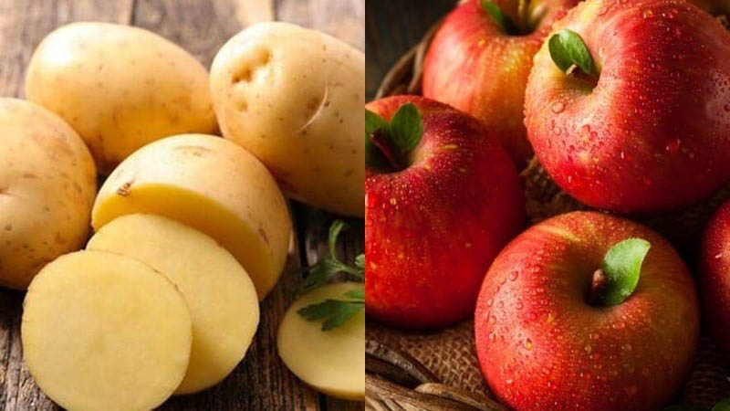 Cách bảo quản sandwich bằng khoai tây và táo