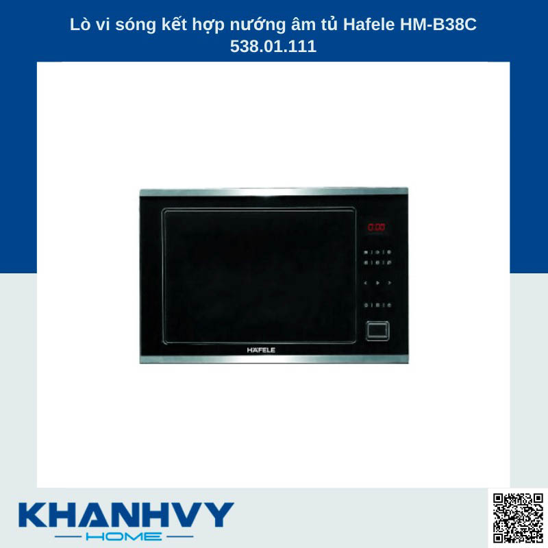 Lò vi sóng âm tủ Hafele HM-B38C 538.01.111