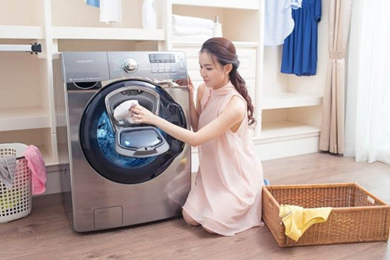 Cách vệ sinh lòng máy giặt Samsung cửa trên, cửa trước như mới