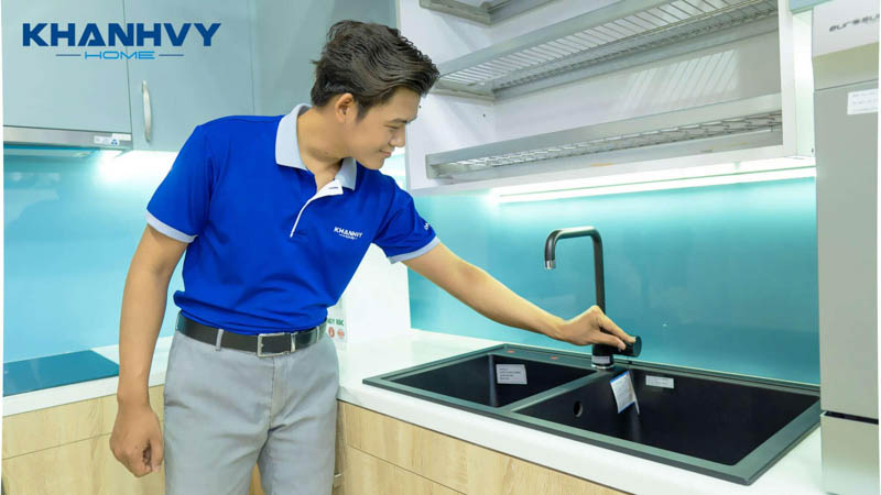 Khánh Vy Home cung cấp sản phẩm chậu rửa chén chất lượng cao, giá thành tốt