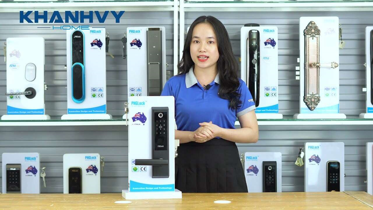 Khánh Vy Home cung cấp những mẫu khóa vân tay hiện đại, chất lượng nhất trên thị trường hiện nay