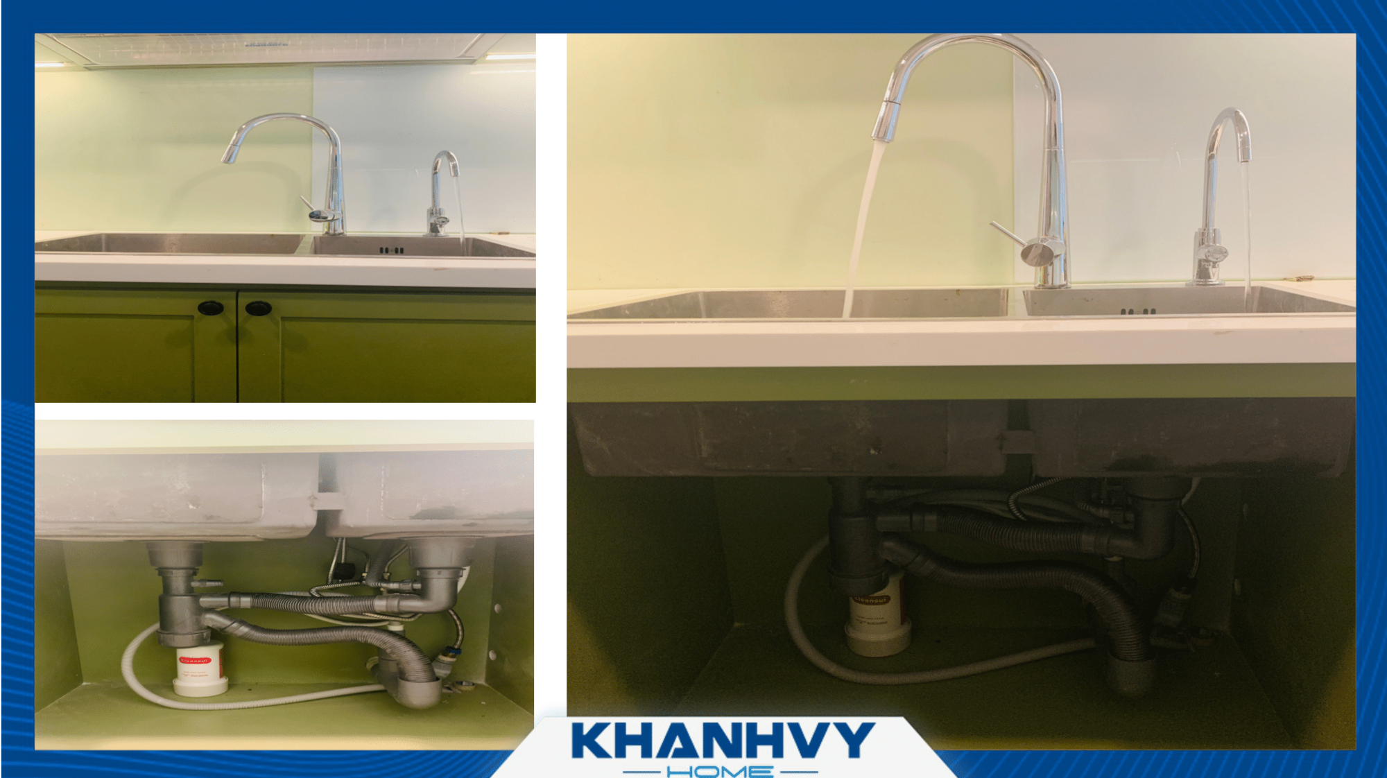 Hình ảnh Máy lọc nước Cleansui EU101 - tại nhà anh Hiệp tại Tp.HCM