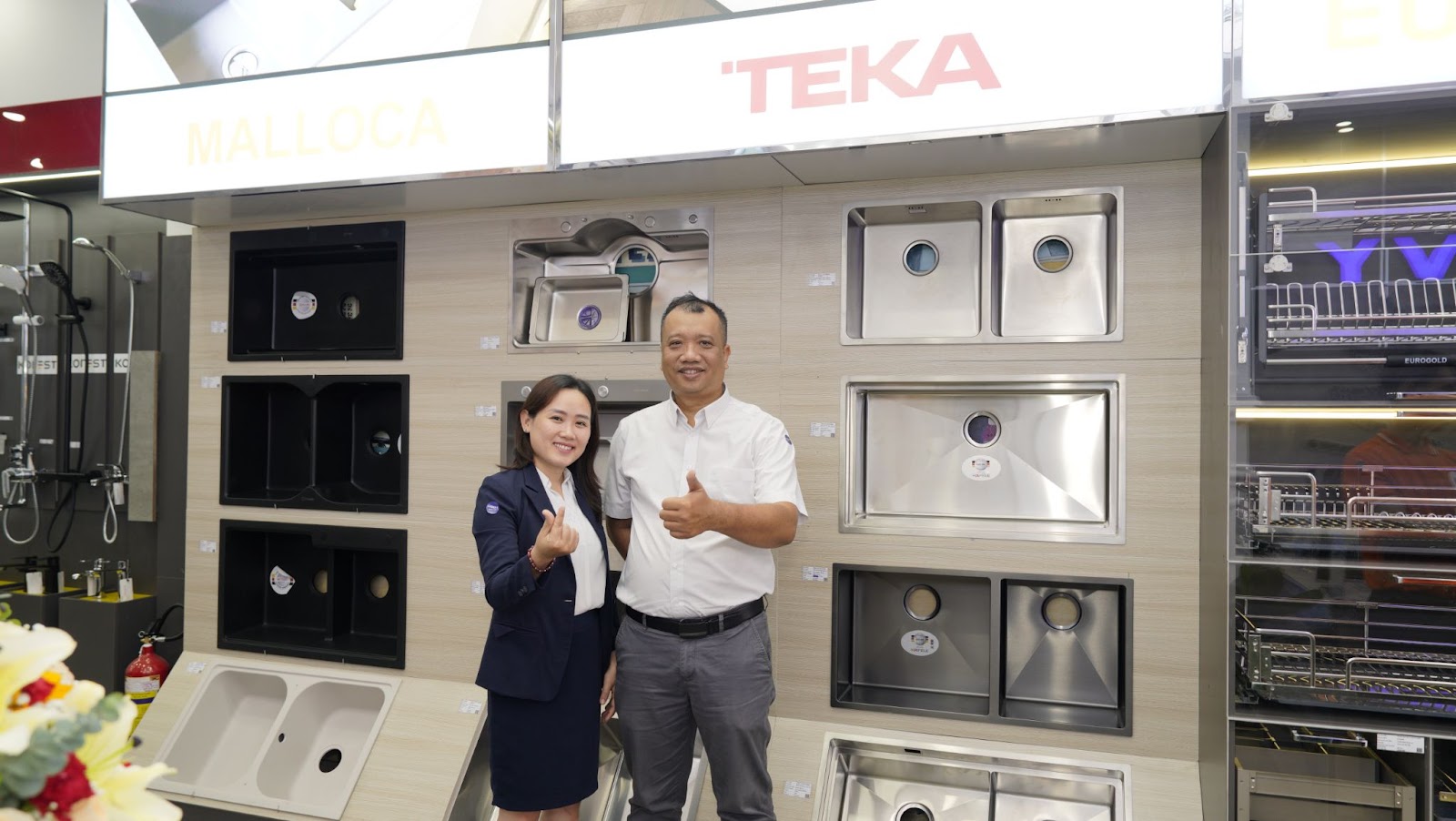 Khánh Vy Home vinh dự được đón tiếp đại diện nhãn hàng Teka