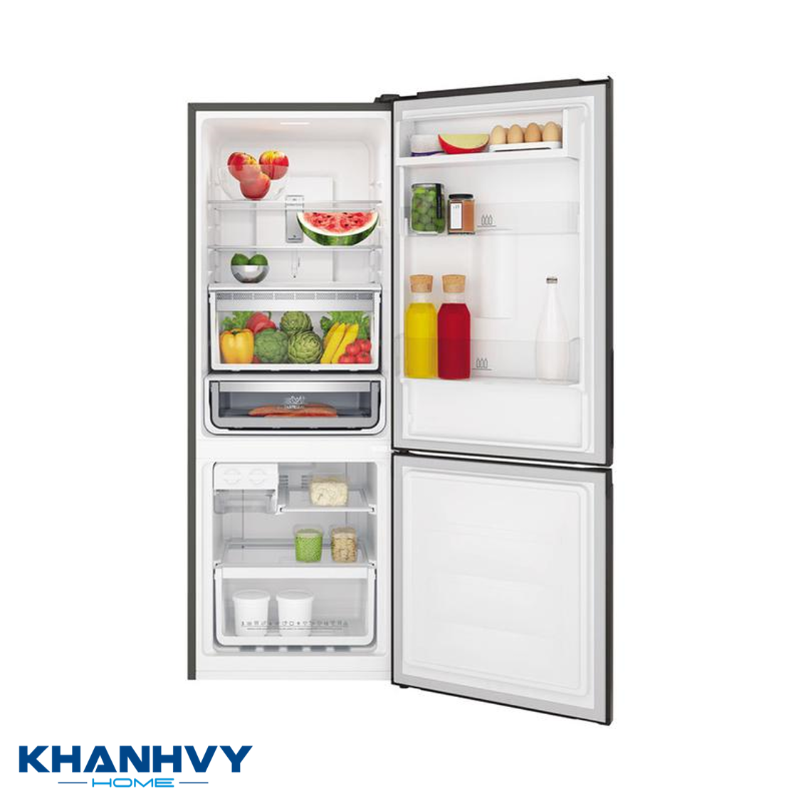 Tủ lạnh Electrolux EBB3402K-H được thiết kế hiện đại và sang trọng, thích hợp cho 2 – 3 người sử dụng