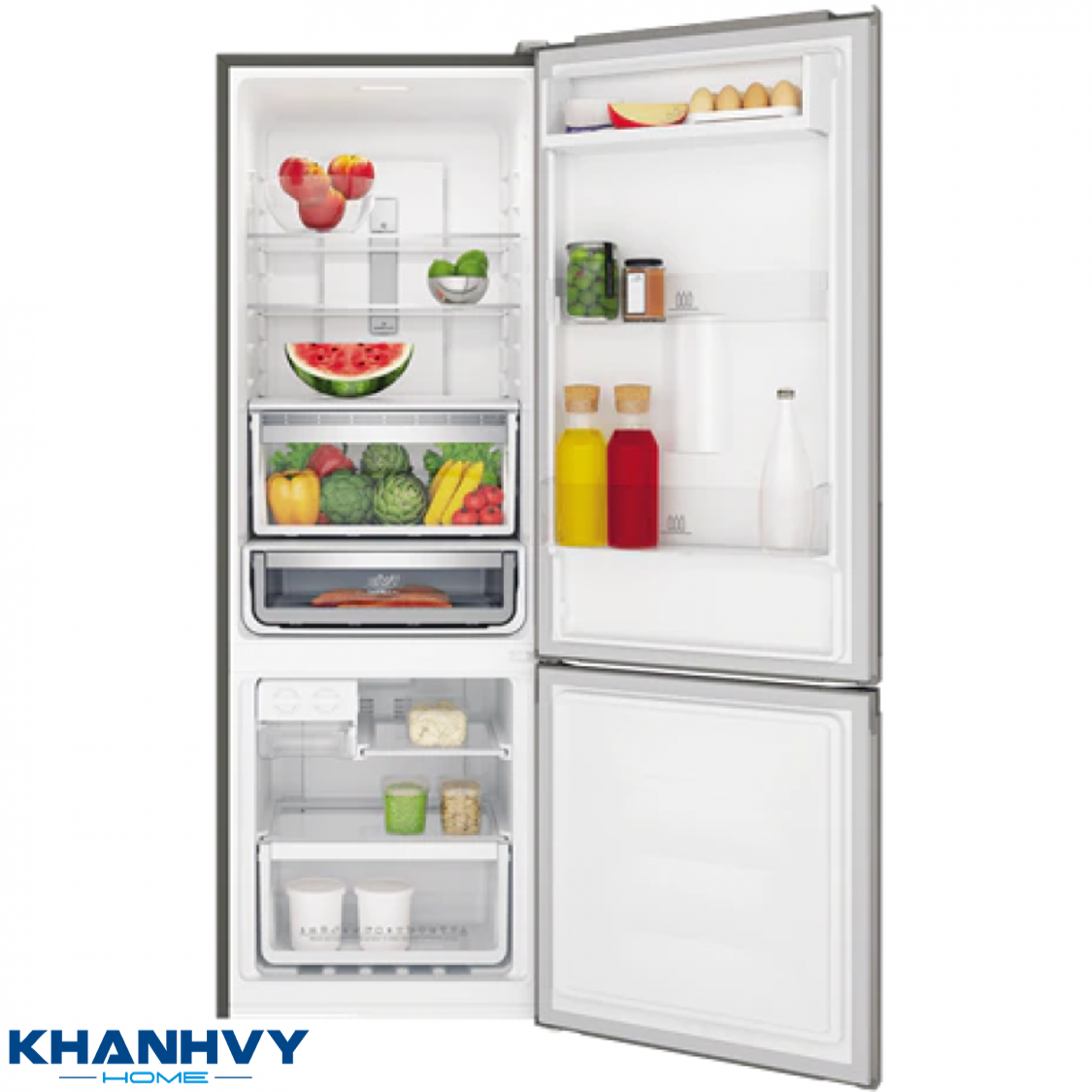 Tủ lạnh Electrolux EBB3702K-A được thiết kế hiện đại và sang trọng, thích hợp cho 2 – 3 người sử dụng