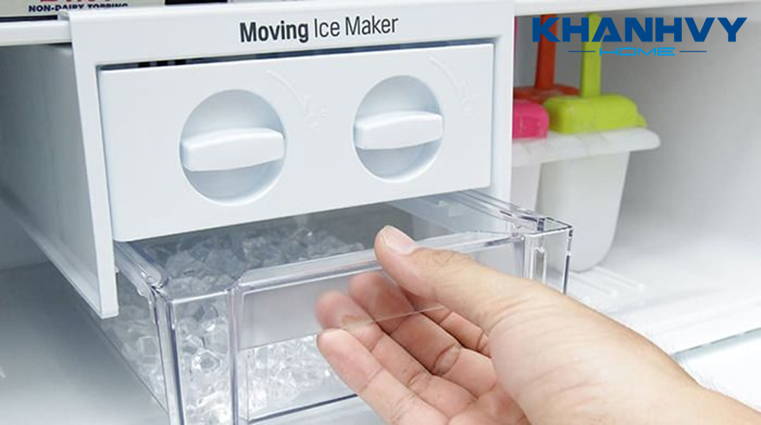 Tủ lạnh Electrolux EBB3702K-A được thiết kế ngăn đông dưới hiện đại với nhiều công nghệ ưu việt