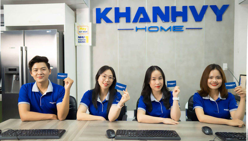 Đội ngũ kỹ thuật viên, chuyên viên tư vấn giàu kinh nghiệm tại Khánh Vy Home sẽ mang lại những trải nghiệm tốt nhất đến với quý khách hàng