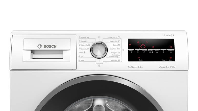 Khi mua máy giặt Bosch, bạn sẽ được hướng dẫn sử dụng các chương trình giặt khác nhau phù hợp với từng chất liệu vải