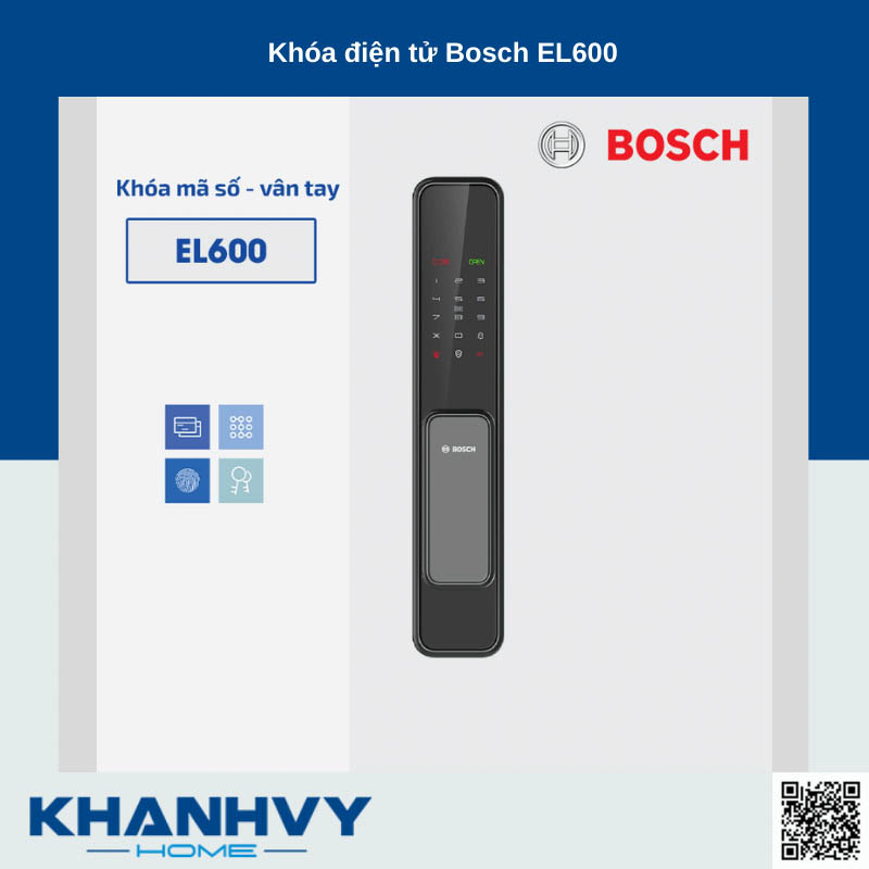  Khóa vân tay Bosch HB.EL600