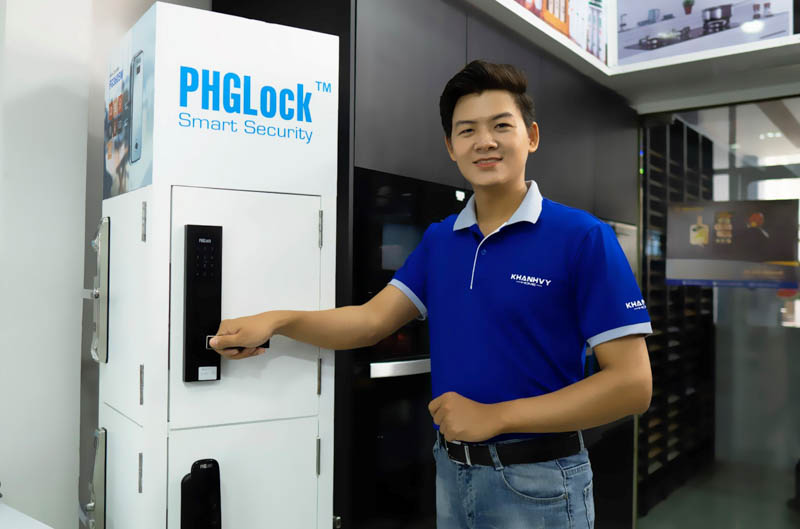 Khánh Vy Home chuyên cung cấp khóa điện tử PHGLock chính hãng