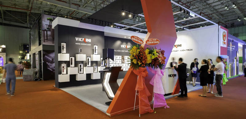 Vickini là thương hiệu khóa cửa nổi tiếng với trụ sở tại Việt Nam