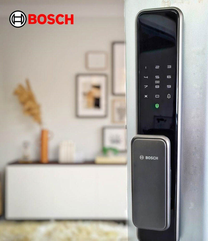 Khóa vân tay Bosch ứng dụng công nghệ hàng đầu thế giới