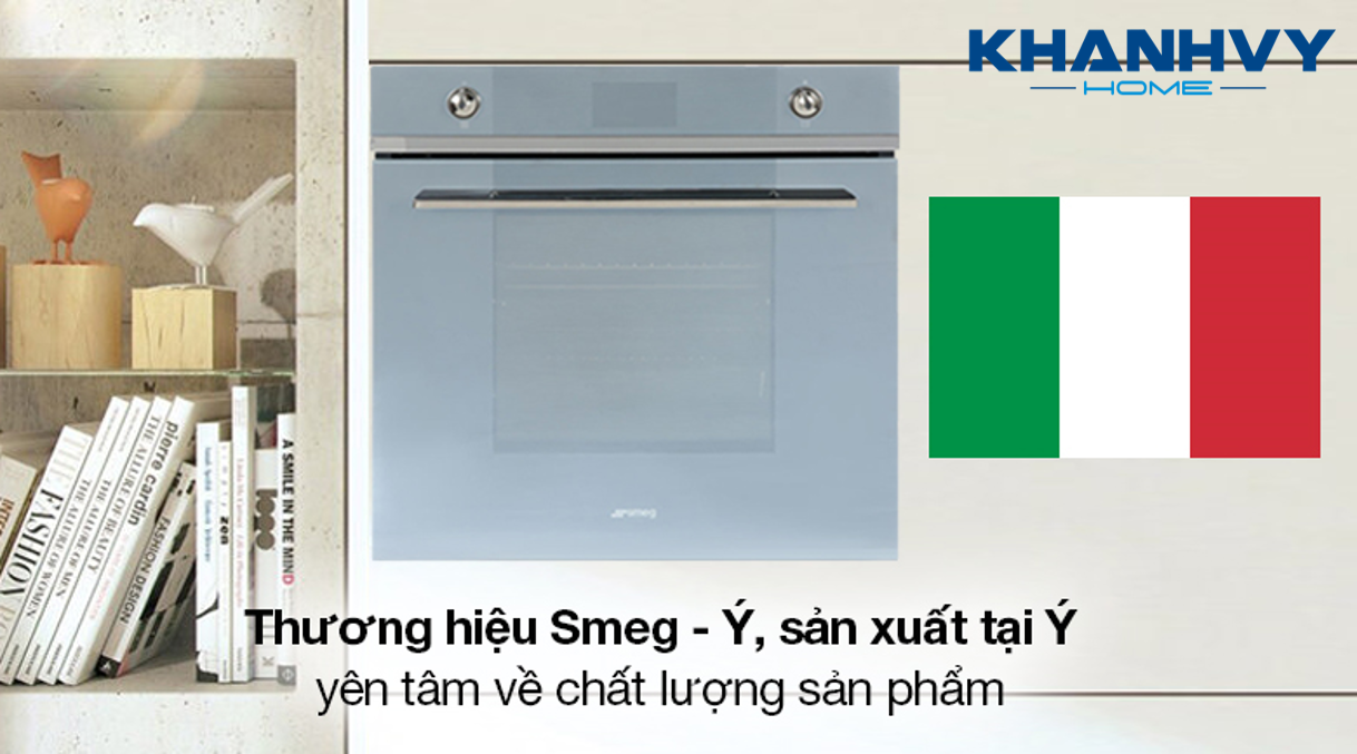 Lò nướng SMEG 536.64.982 là sản phẩm nổi bật của thương hiệu Smeg – Ý, được thiết kế âm tủ sang trọng, hiện đại