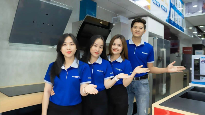 Đội ngũ nhân viên của Khánh Vy Home luôn nhiệt tình, sẵn sàng hỗ trợ quý khách hàng