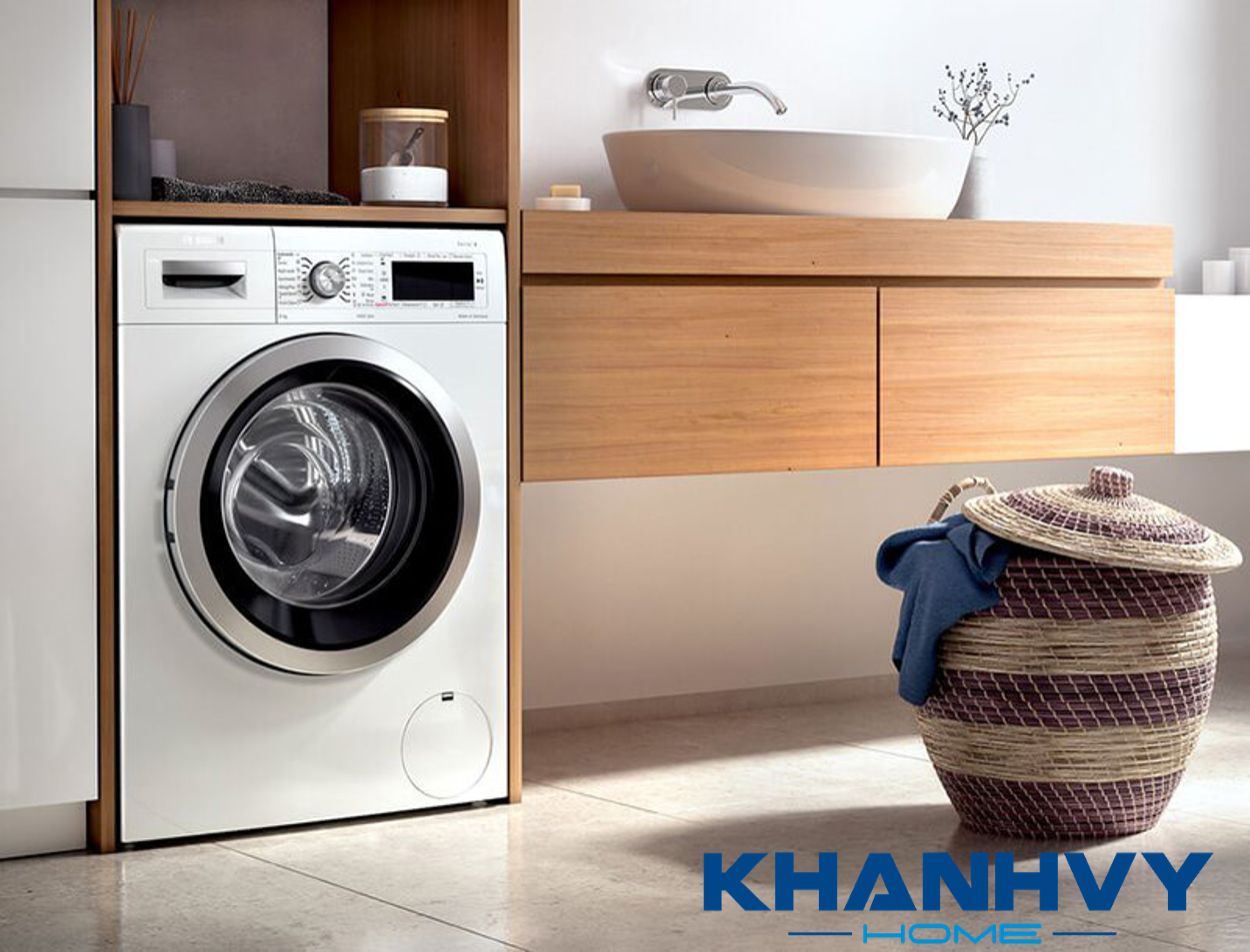Máy giặt Bosch HMH.WAW28480SG sở hữu thiết kế sang trọng và nhỏ gọn, cùng với nhiều công nghệ giặt và tính năng thông minh hàng đầu, giúp giặt sạch và diệt khuẩn áo quần hiệu quả cho gia đình bạn