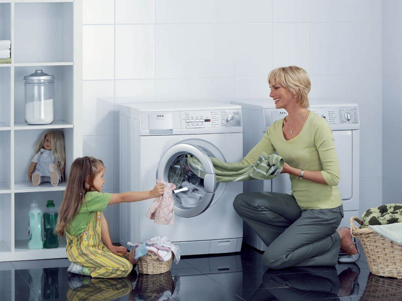 Máy giặt cửa trước được phân phối chính hãng uy tín tại Khánh Vy Home