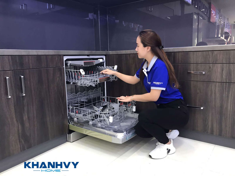 Khánh Vy Home cung cấp nhiều dòng máy rửa chén bán âm, âm tủ, độc lập chính hãng