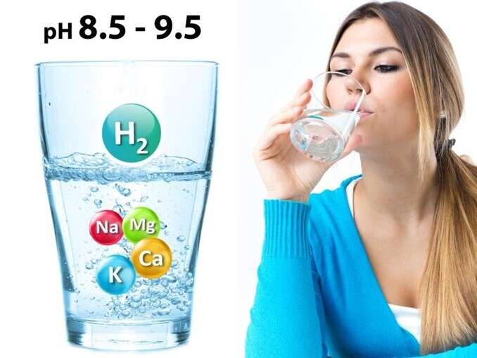 Nước ion có tác dụng tốt đối với sức khỏe và vẻ đẹp con người